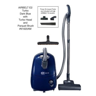 Airbelt E2 Turbo Canister Vacuum Dark Blue